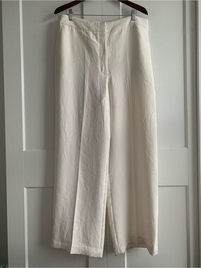 Aritizia Alanya Crepe Pant High Waisted Wide-Leg with elastic waist women's  16